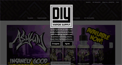 Desktop Screenshot of diyvaporsupply.com